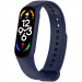 Силиконовый ремешок для Xiaomi Mi Band 7/6/5 (Темно-синий / Midnight blue)