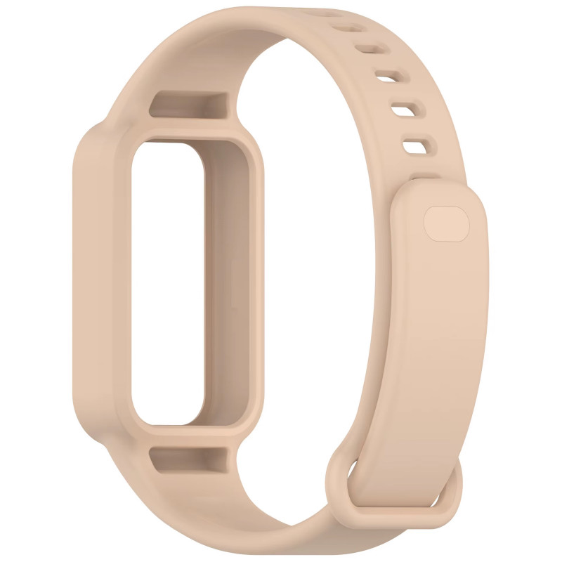 Фото Силіконовий ремінець для Xiaomi Mi Smart Band 9 Active (Powder) на vchehle.ua