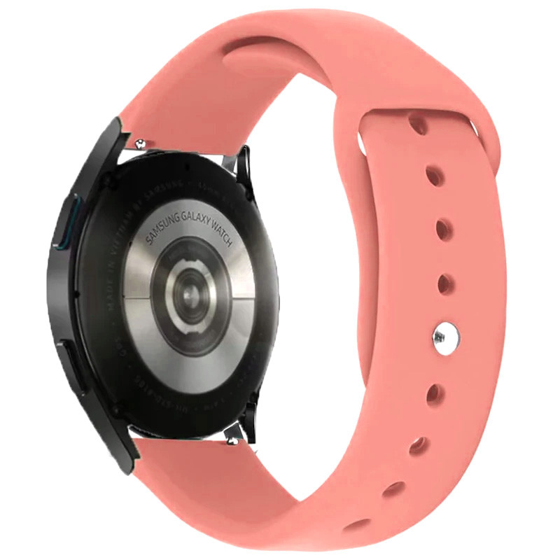 Силиконовый ремешок Sport для Smart Watch 22mm (Розовый / Grapefruit)