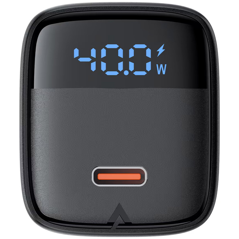 Купить СЗУ Acefast A135 PD40W GaN (1USB-C) (Black) на vchehle.ua