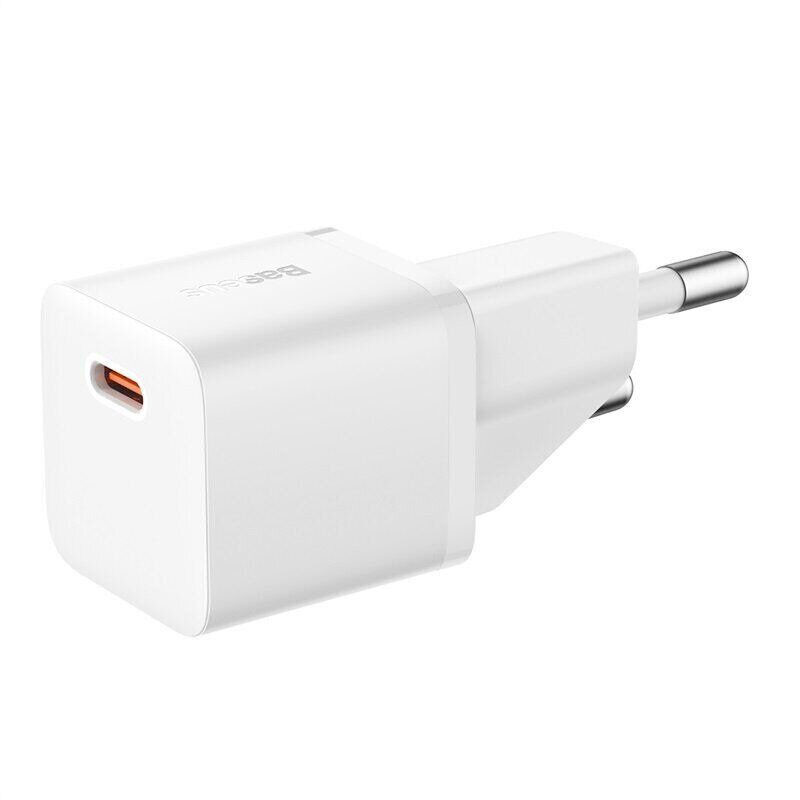 Фото СЗУ Baseus GaN5 Fast Charger (mini) PD20W (1USB-C) (CCGN05010) (White) в магазине vchehle.ua