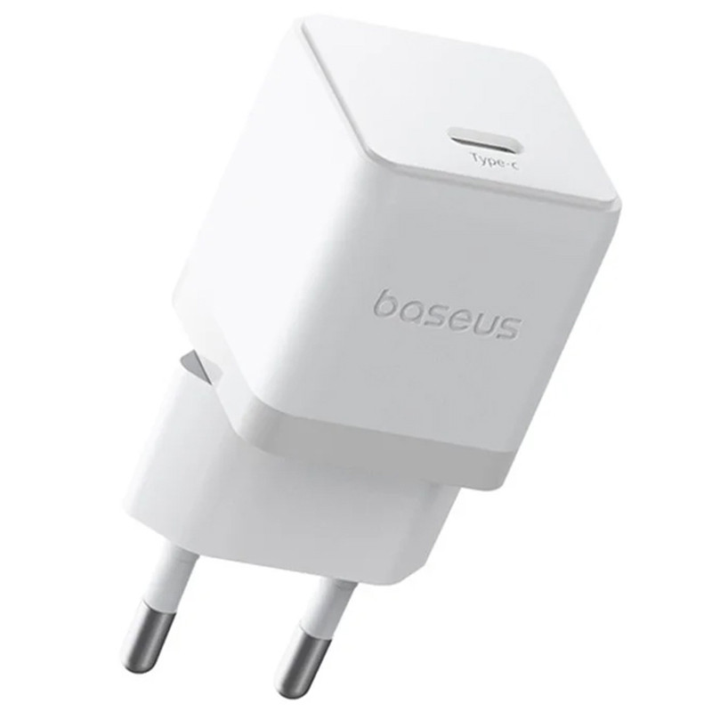 МЗП Baseus Palm Fast Charger PD30W (1USB-C) (P10111605113-00) (Moon White) в магазині vchehle.ua