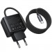 Фото СЗУ Hoco C164A New PD30W+QC3.0 (1USB-A/1C) + встроенный кабель Type-C (Black) в магазине vchehle.ua