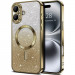 TPU чохол Delight case with Magnetic Safe з захисними лінзами на камеру на Apple iPhone 17 (6.3") (Коричневий / Brown)