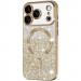 TPU чехол Delight case with Magnetic Safe с защитными линзами на камеру для Apple iPhone 17 Pro (6.3") (Золотой / Desert gold)