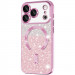 TPU чехол Delight case with Magnetic Safe с защитными линзами на камеру для Apple iPhone 17 Pro (6.3") (Розовый / Rose Gold)