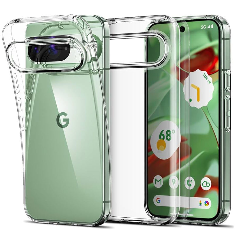 TPU чехол Epic Transparent 1,5mm для Google Pixel 9 / 9 Pro / 10 / 10 Pro  (Бесцветный (прозрачный))