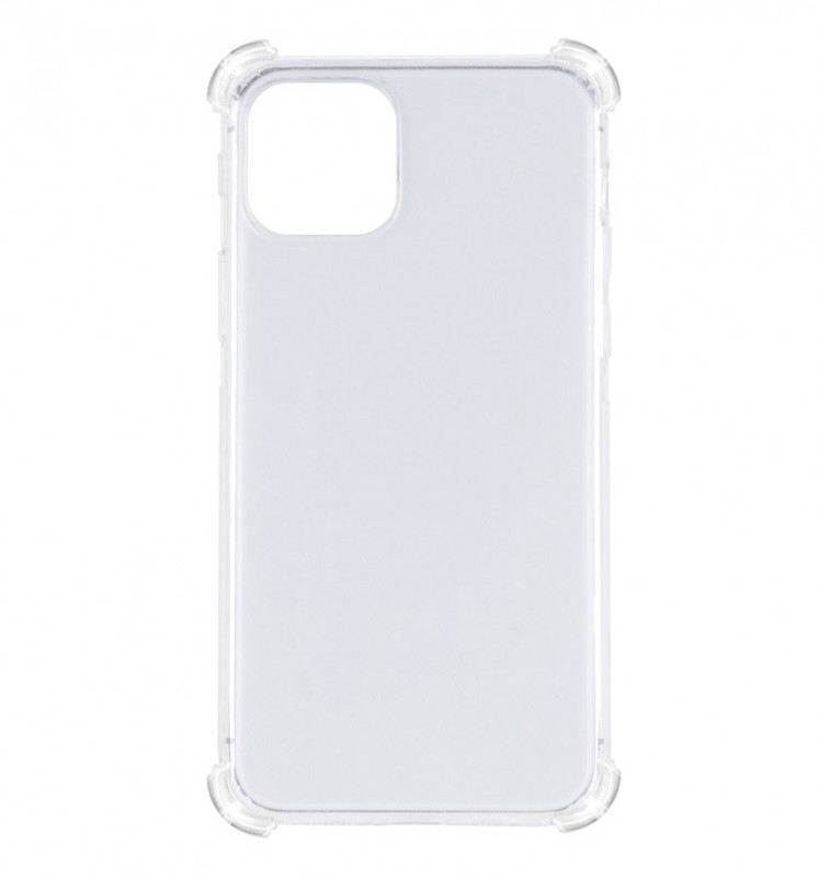 Фото TPU чехол GETMAN Ease logo усиленные углы для Apple iPhone 13 Pro (6.1") (Бесцветный (прозрачный)) в магазине vchehle.ua