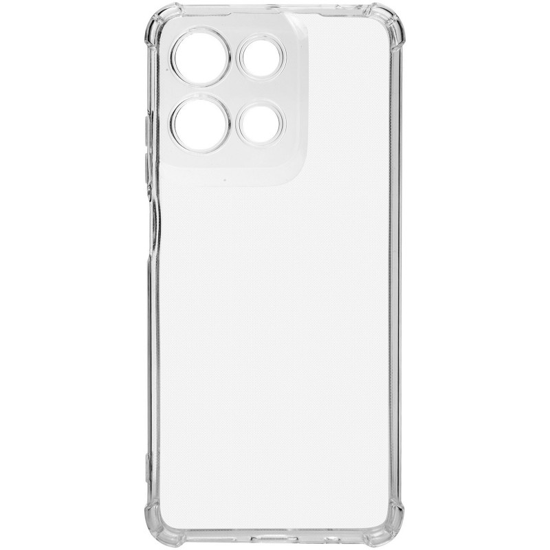 Фото TPU чехол GETMAN Ease logo усиленные углы Full Camera для Motorola Moto G17 (Бесцветный (прозрачный)) на vchehle.ua