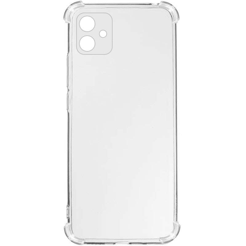 TPU чехол GETMAN Ease logo усиленные углы Full Camera для Samsung Galaxy A07 (Бесцветный (прозрачный))