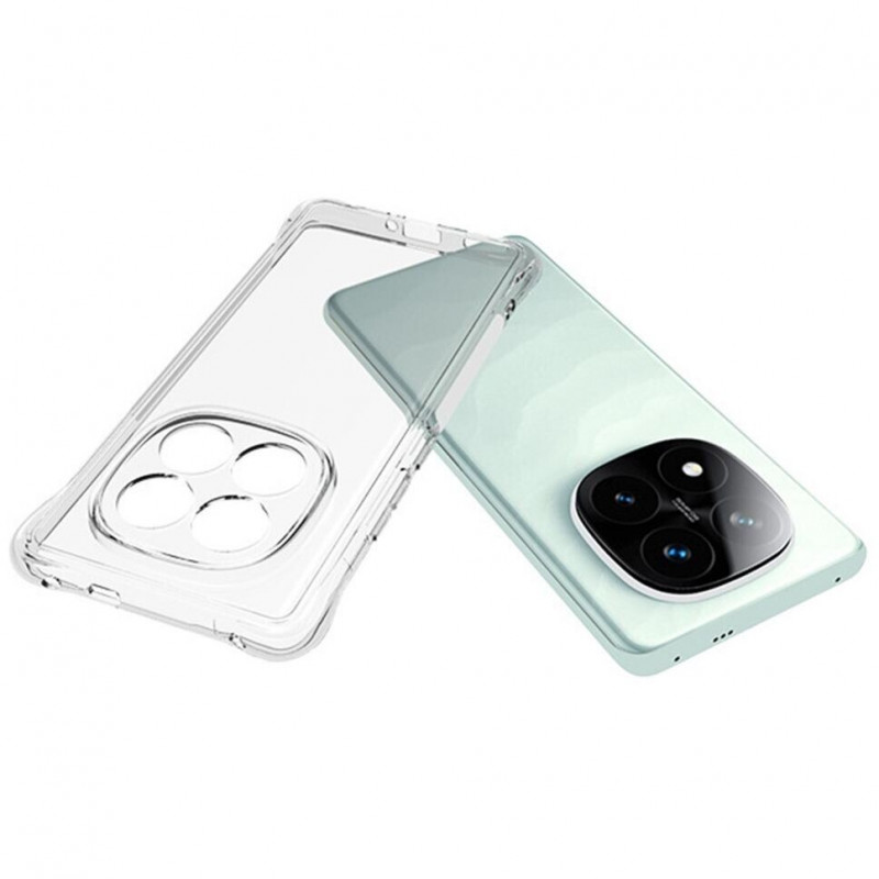 Фото TPU чехол GETMAN Ease logo усиленные углы Full Camera для Xiaomi Poco X7 (Бесцветный (прозрачный)) в магазине vchehle.ua