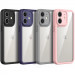 TPU чехол Transparent + Colour 1,5mm для Apple iPhone 12 (6.1")