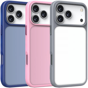 TPU+PC чехол Metal Buttons для Apple iPhone 17 Pro Max (6.9")
