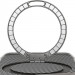 Фото TPU+PC чохол Metal Buttons with Magnetic Safe Carbon Ring на Apple iPhone 17 Pro Max (6.9") (Сірий) на vchehle.ua