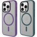 TPU+PC чехол Metal Buttons with Magnetic Safe для Apple iPhone 14 Pro (6.1")