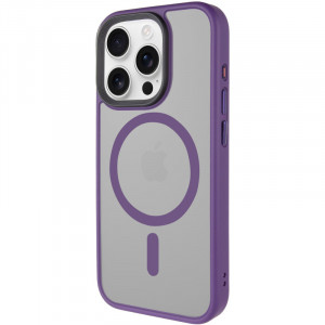 TPU+PC чехол Metal Buttons with Magnetic Safe для Apple iPhone 14 Pro (6.1")