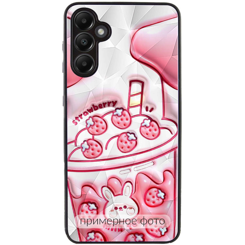 Фото TPU+PC чохол Prisma Fluffie на Xiaomi Redmi 13C / Poco C65 (Strawberry) на vchehle.ua