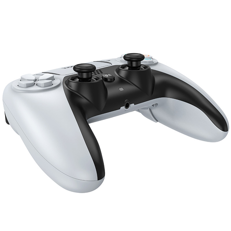 Уцінка Ігровий джойстик геймпад Hoco GA1 Phoenix for PS4 (Пошкоджене пакування / White) в магазині vchehle.ua