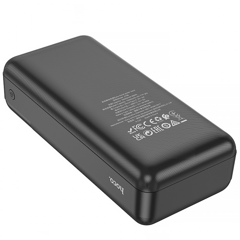 Фото Уцінка Портативне ЗУ Power Bank Hoco J72B 30000 mAh (Естетичний дефект / Black) в маназині vchehle.ua