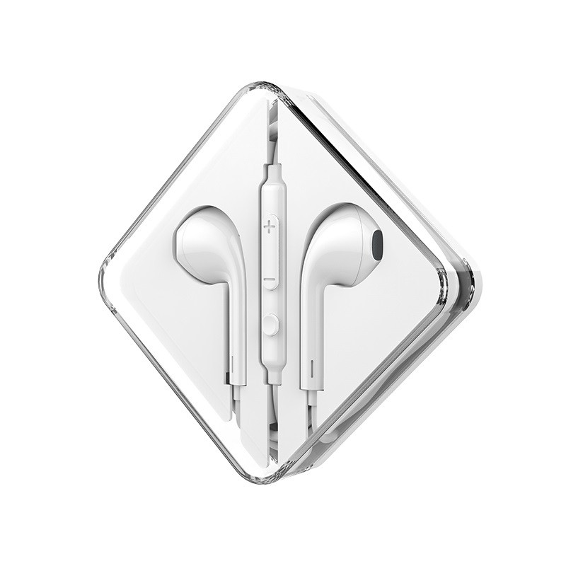 Уценка Стерео наушники Hoco M55 (3.5mm/1.2m) (Поврежденная упаковка / Белый)