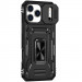 Ударопрочный чехол Camshield Army Ring для Apple iPhone 17 Pro (6.3") (Черный / Black)