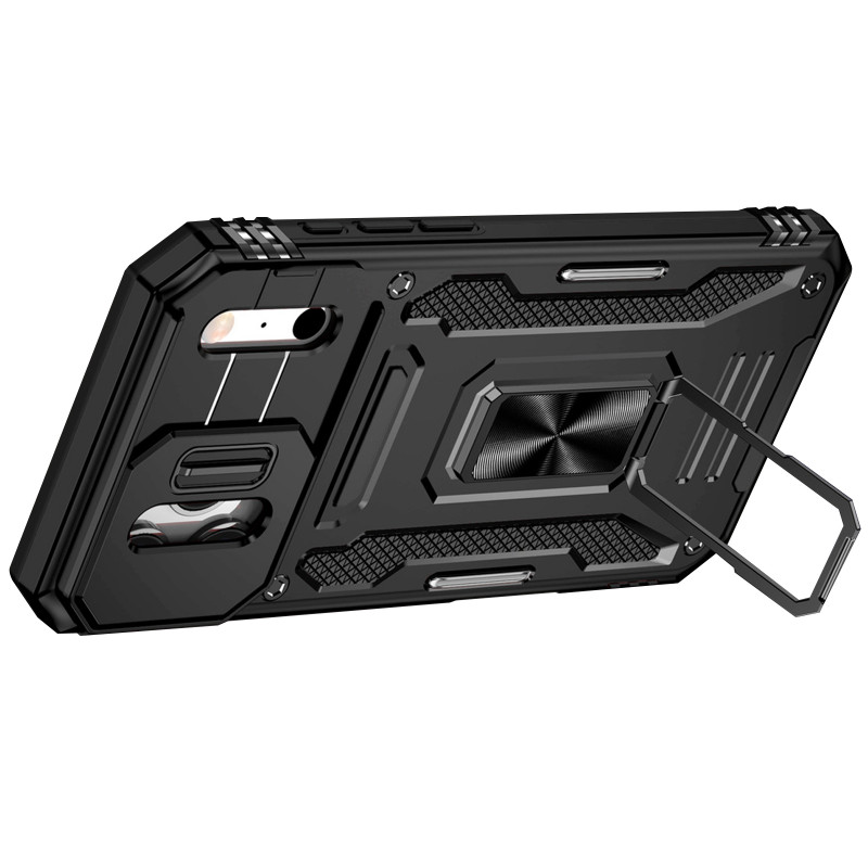 Ударопрочный чехол Camshield Army Ring для Apple iPhone 17 Pro (6.3") (Черный / Black) в магазине vchehle.ua