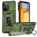 Ударопрочный чехол Camshield Army Ring для Xiaomi Redmi 15C (EU) (Оливковый / Army Green)