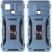 Удароміцний чохол Camshield Army Ring на Xiaomi Redmi 9C / 10A (Блакитний / Light Blue)