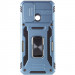 Фото Удароміцний чохол Camshield Army Ring на Xiaomi Redmi 9C / 10A (Блакитний / Light Blue) на vchehle.ua