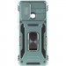 Фото Удароміцний чохол Camshield Army Ring на Xiaomi Redmi 9C / 10A (Зелений / Light Green) на vchehle.ua