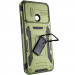 Фото Удароміцний чохол Camshield Army Ring на Xiaomi Redmi 9C / 10A (Оливковий / Army Green) в маназині vchehle.ua