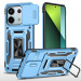 Удароміцний чохол Camshield Army Ring на Xiaomi Redmi Note 13 Pro 4G / 14s / Poco M6 Pro 4G (Блакитний / Light Blue)