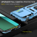 Фото Удароміцний чохол Camshield Army Ring на Xiaomi Redmi Note 13 Pro 4G / 14s / Poco M6 Pro 4G (Блакитний / Light Blue) в маназині vchehle.ua