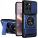 Удароміцний чохол Camshield StandRing case на Motorola Moto G17 Power / G15 4G (Blue)
