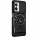Удароміцний чохол Camshield StandRing case на Oppo A5x (Black)