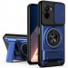 Ударопрочный чехол Camshield StandRing case для Oppo A6x (Blue)