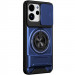 Ударопрочный чехол Camshield StandRing case для Oppo Reno 15F (Blue)