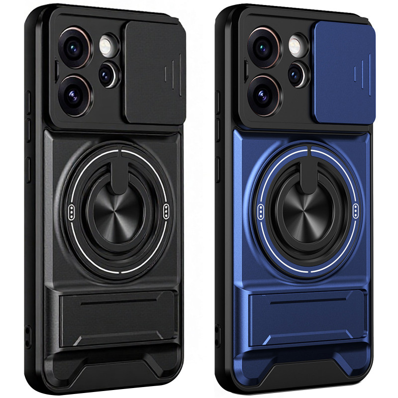Удароміцний чохол Camshield StandRing case на Oppo Reno 14F