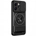 Удароміцний чохол Camshield StandRing case на Oppo Reno 14F (Black)