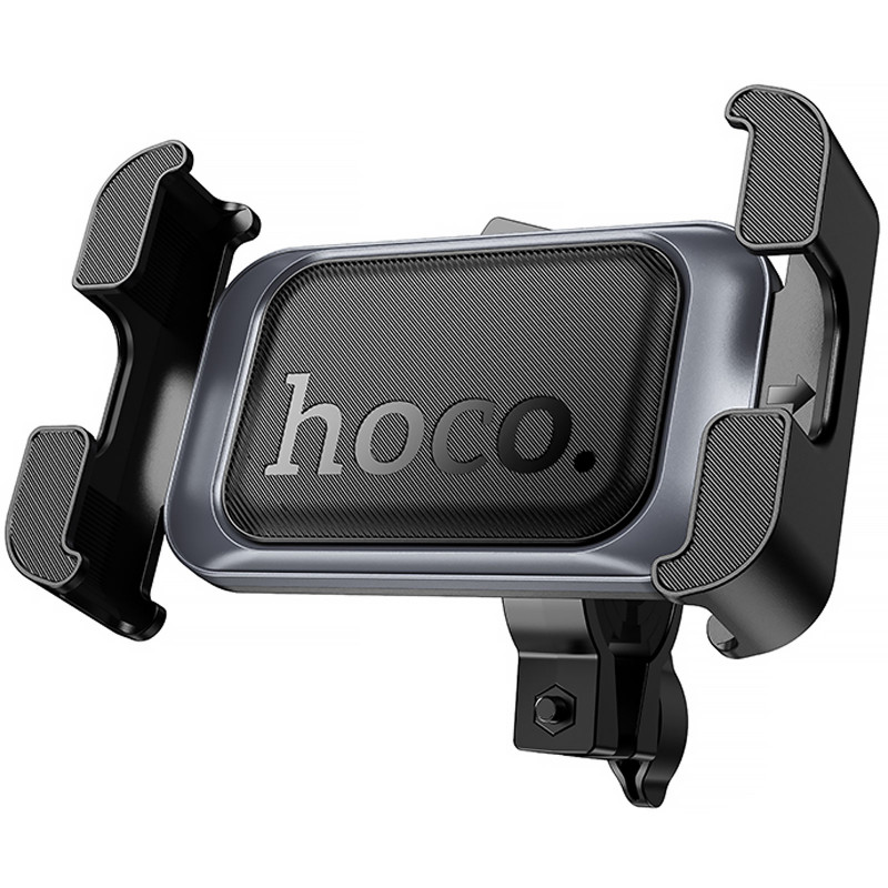 Купить Вело- Мото- держатель Hoco H82 Vista Universal (Black / Metal gray) на vchehle.ua