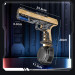 Фото Водяний акумуляторний пістолет Water Gun 66-35 (500ml) with lithium battery (Transparent gold) на vchehle.ua