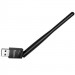 Фото WiFi адаптер Hoco HI37 WiFi4 USB External Antenna 150Mbps (Black) в маназині vchehle.ua