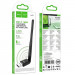Замовити WiFi адаптер Hoco HI37 WiFi4 USB External Antenna 150Mbps (Black) на vchehle.ua