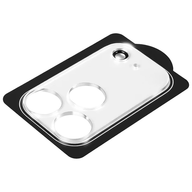 Защитное стекло на камеру Full Block (тех.пак) для Apple iPhone 17 Pro Max (6.9")