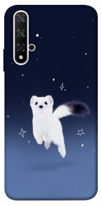 Чехол Хорёк в снегу для Huawei Nova 5T