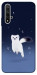 Чехол Хорёк в снегу для Huawei Honor 20