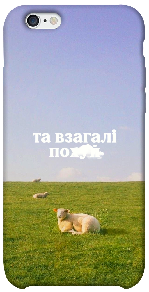 Чохол Та взагалі.... для iPhone 6