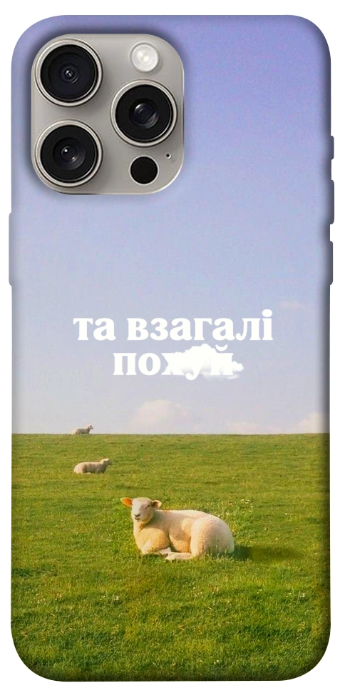 Чохол Та взагалі.... для iPhone 15 Pro Max
