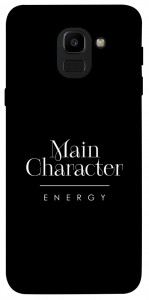 Чохол Main character для Galaxy J6 (2018)