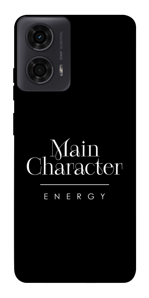 Чехол Main character для Motorola Moto G04
